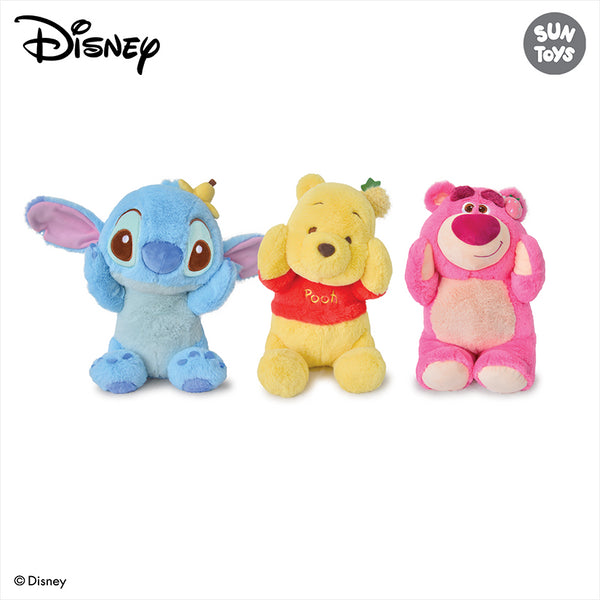 Disney 11" Cute and Fluffy Collection - Stitch | Pooh | Lotso